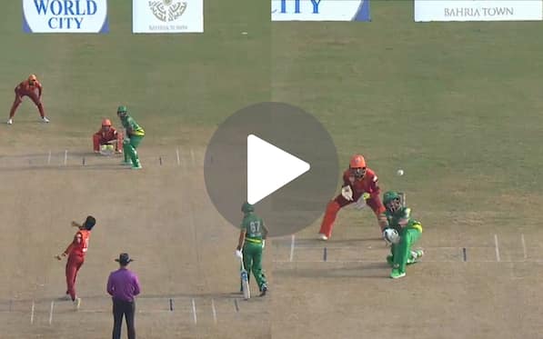 [Watch] Babar Azam's Tactical Ploy Spoils Rizwan's Signature Slog Sweep In Champions Cup